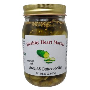 Healthy Heart Market Sodium Free Brot- und Butterhackschnitzel – – 16oz
