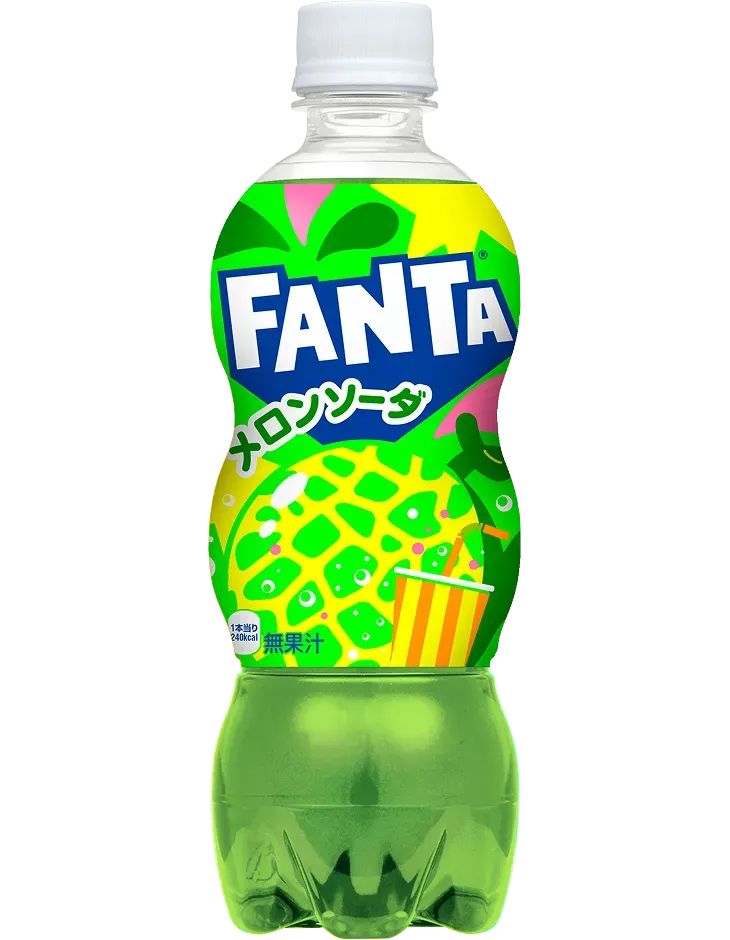 Fanta, Japan Limited, Melone Soda, 500ml