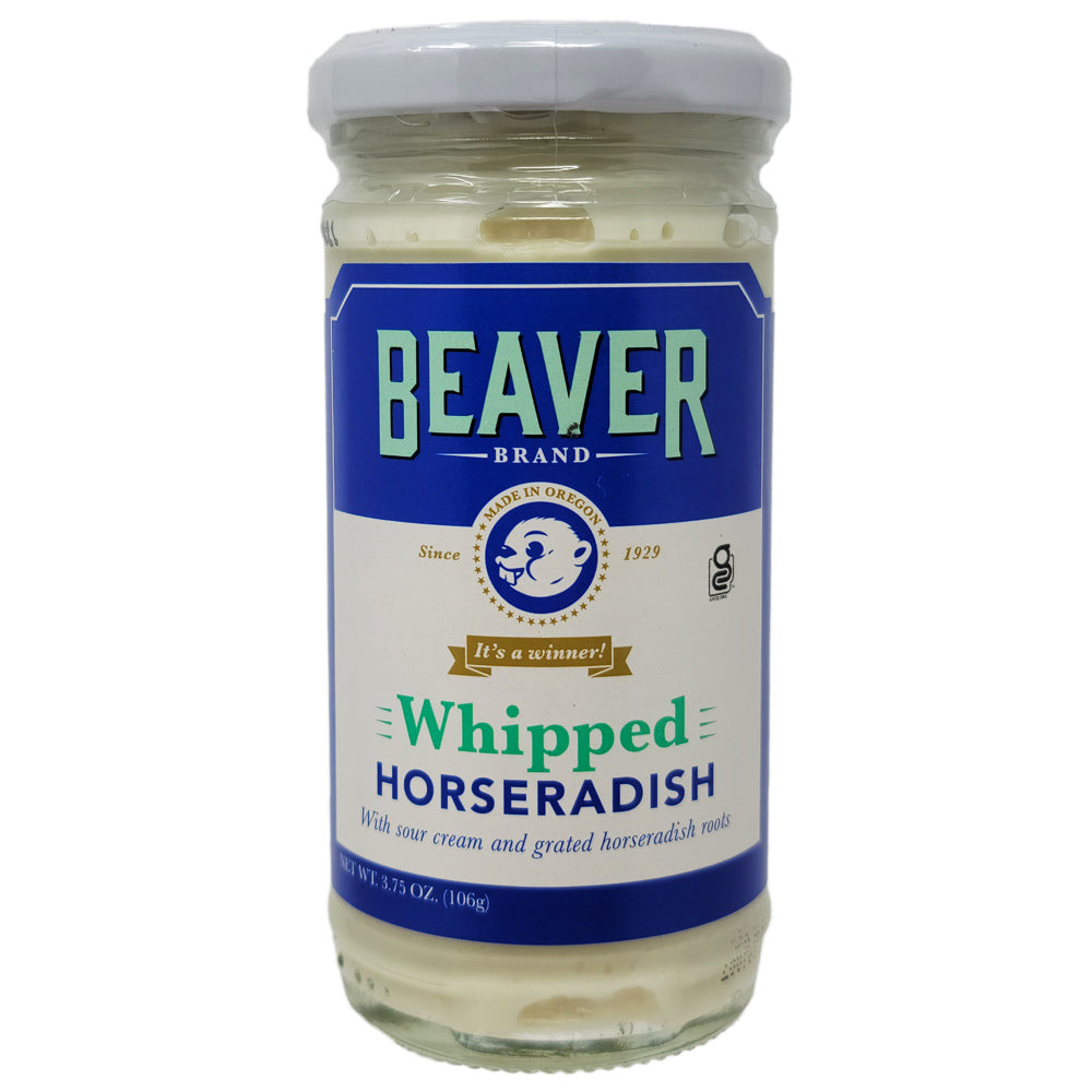 Beaver Marke Whipped sauer Creme Meerrettich Sauce – 3,75 oz