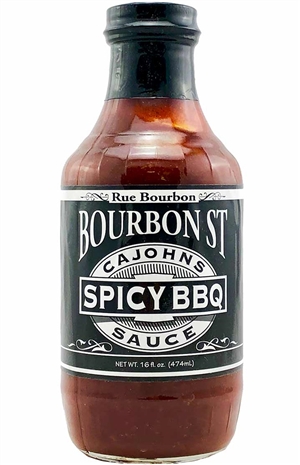 CaJohn's Bourbon Street scharf Grillsauce, 16oz