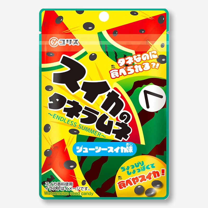Coris Wassermelone Seed Ramune Süßigkeiten