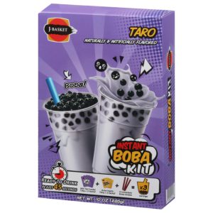 J-BASKET Tee Boba Kit Taro 10 Unzen – Packung mit 6