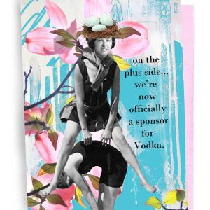erin smith art – 350 Sponsor für Wodka Grußkarte