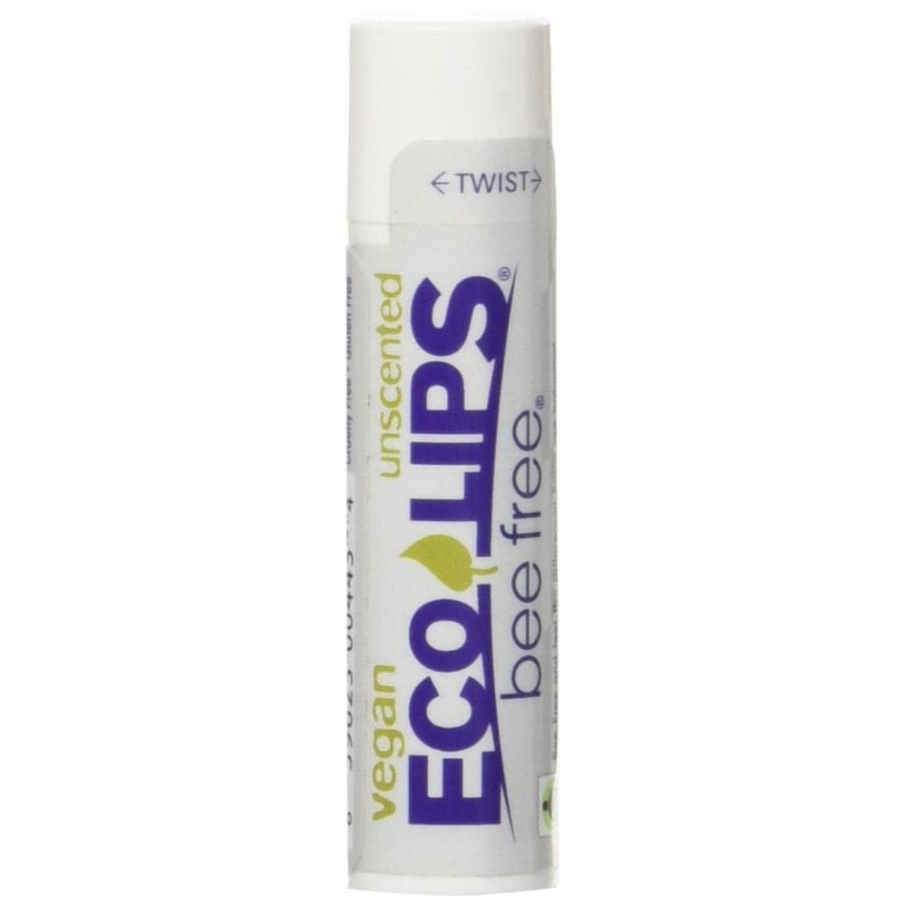 Eco Lips – Bienenfreier veganer Lippenbalsam, unscented, 0,15 oz