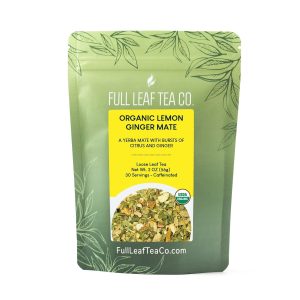 Bio-Zitronen Ingwer Mate Einzelhandel Taschen – Gehäuse von 6