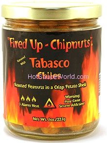 Gefeuert – Chipnuts Tabasco Aromatisiert