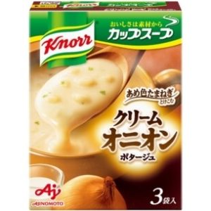 Ajinomoto, Knorr, Instant-Suppe, Sahne Zwiebel-Topf, für 3 Tassen