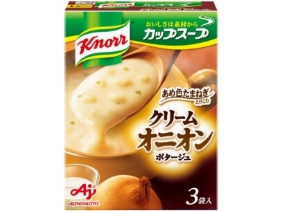 Ajinomoto, Knorr, Instant-Suppe, Sahne Zwiebel-Topf, für 3 Tassen