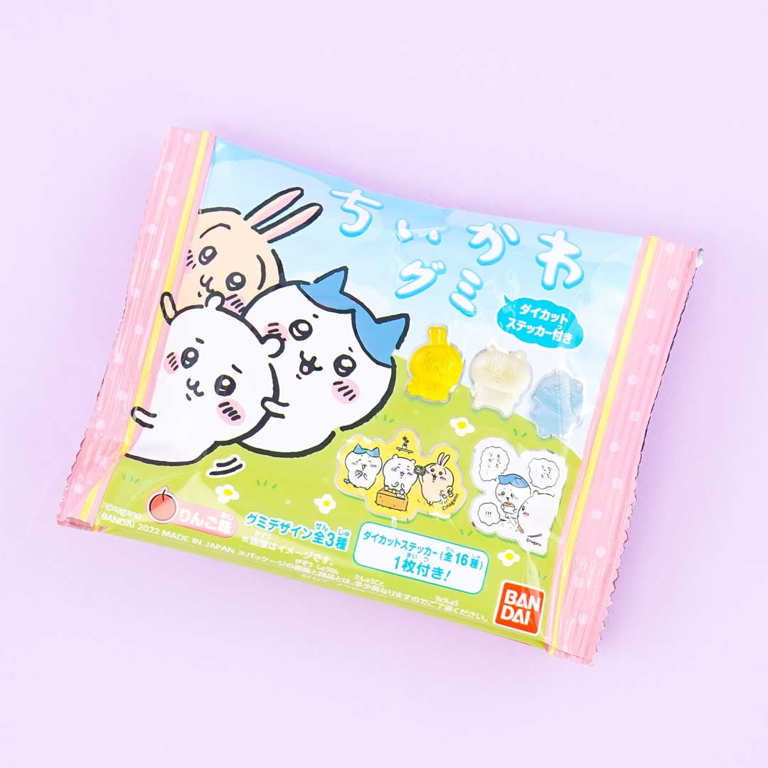 Chiikawa Gummy Süßigkeiten mit Die-Cut Aufkleber
