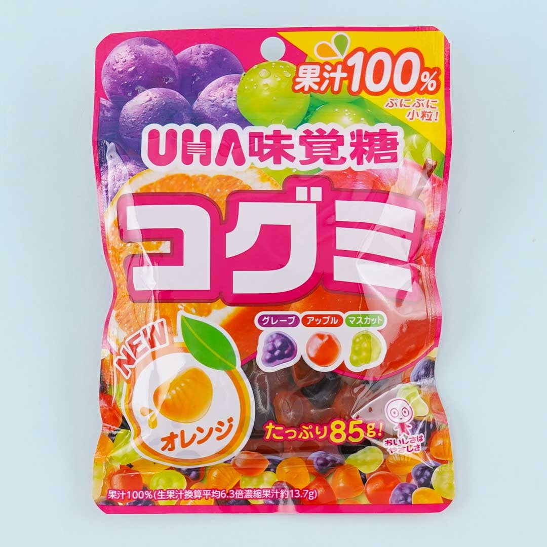 Kogumi Fruchtsaft Gummy – verschiedene Früchte