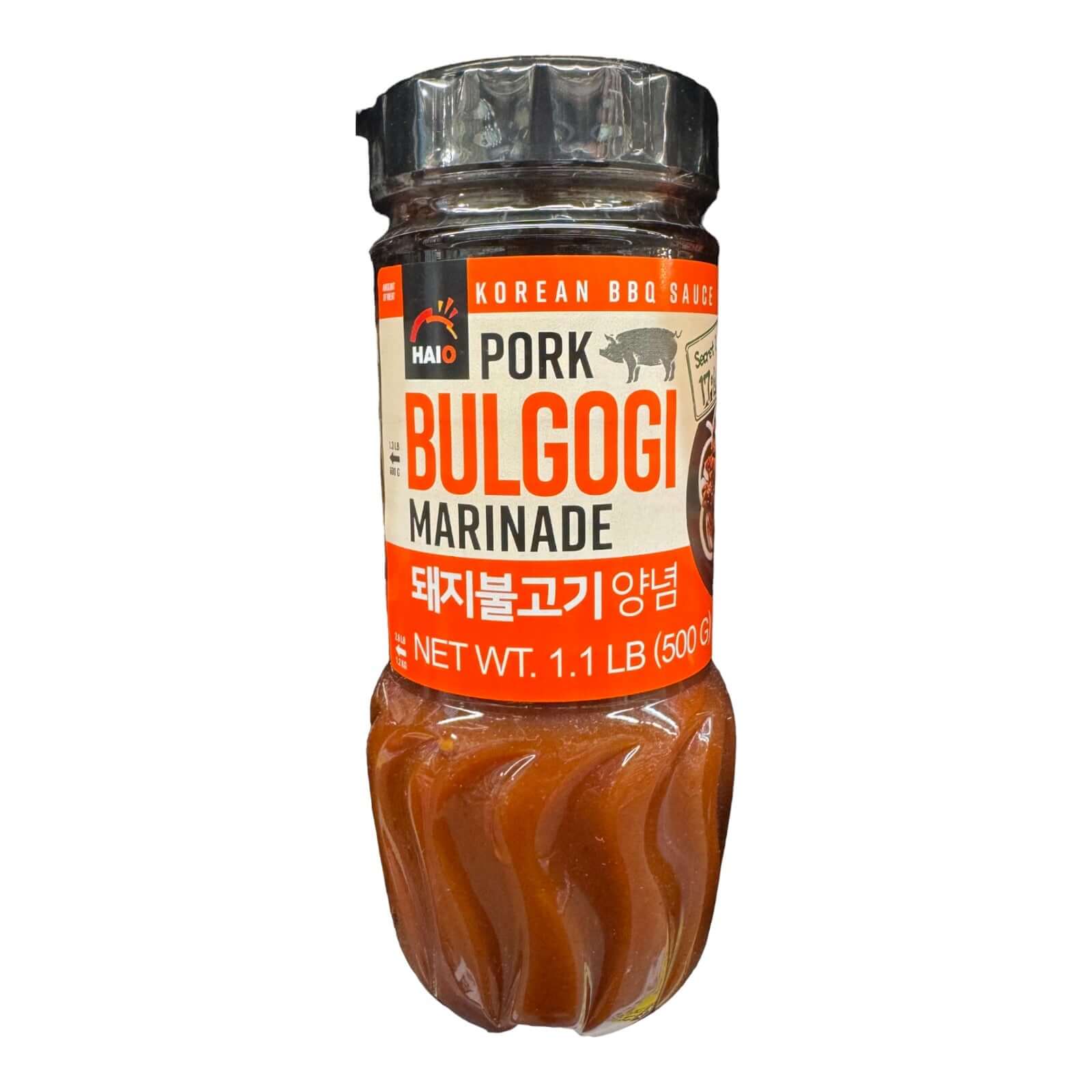 HAIO Schweinefleisch Bulgogi Marinade Koreanische Grillsauce