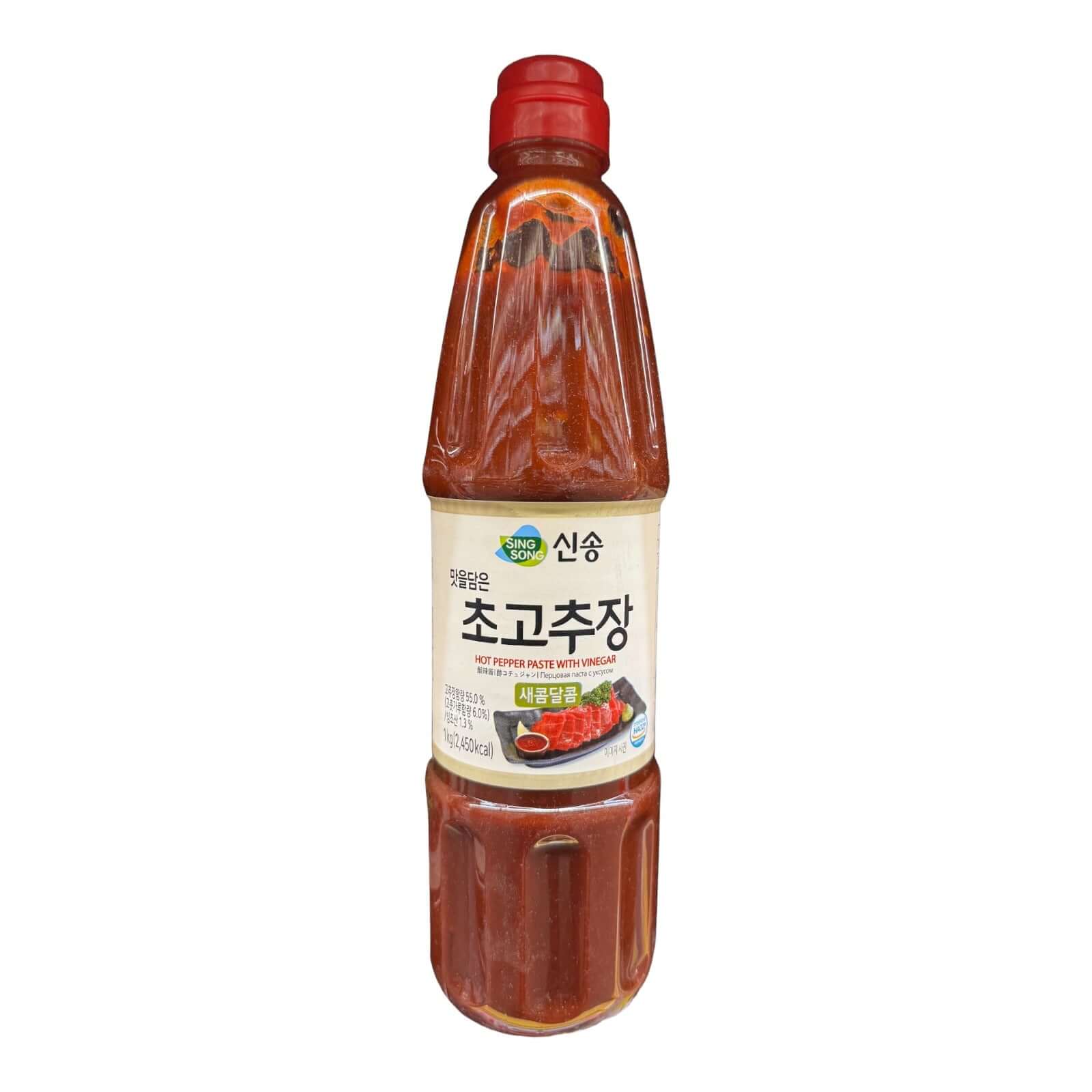 Sing Song Hot Pfeffer Paste – 35,2 Unzen mit Essig