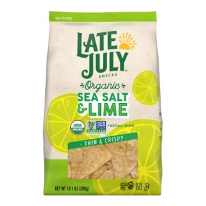 Late July – Sea Salz Limette Restaurant Stil Tortilla Chips, 10.1 oz. p