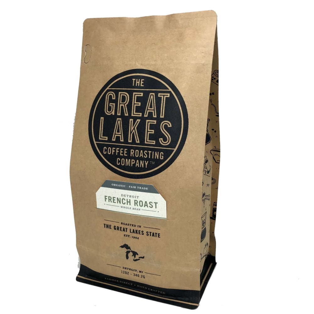 Große Seen Kaffee – Roasting Kaffee Ganze Bohne Französisch Roast 12 OZ – (