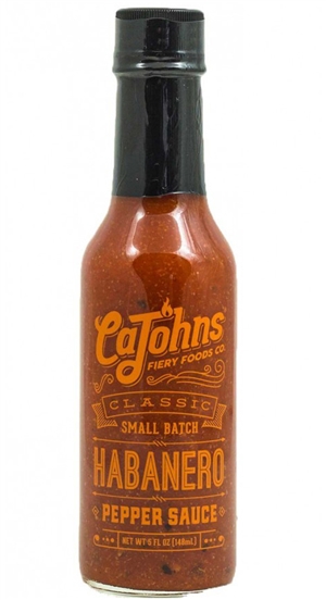 CaJohn's klassisch kleine Batch Habanero Pfeffersauce, 5oz