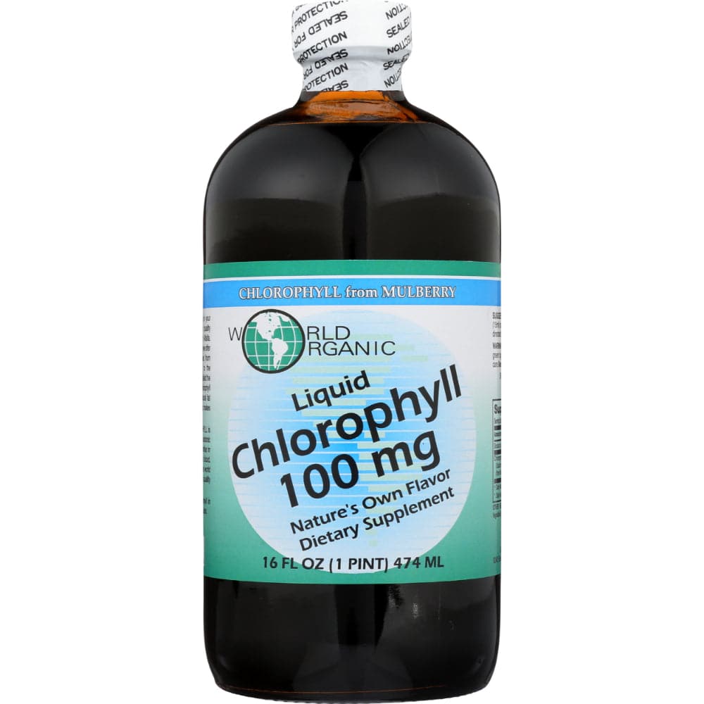 World Bio – Flüssiges Chlorophyll 100mg Maulbeere