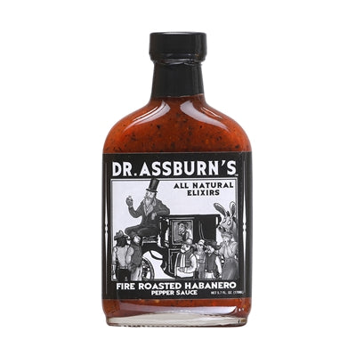 Chilisauce Dr Assburns Feuer geröstet Habanero 5,7 oz Flasche Hitze 8