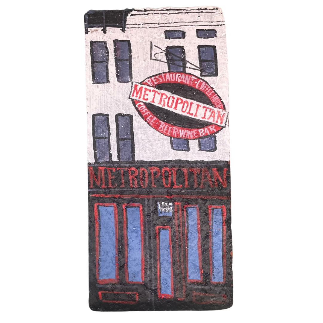 Linda Amtmann Handbemalter Ziegelstein – Metropolitan