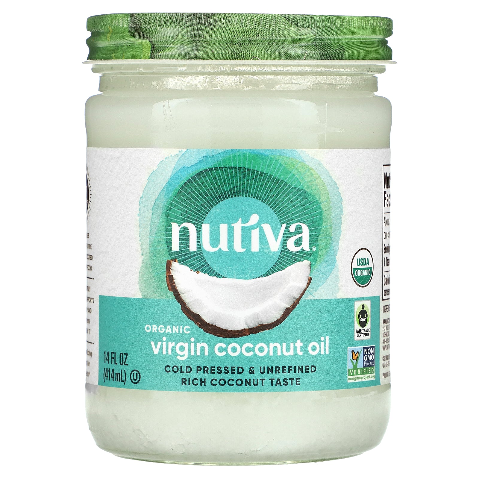 Nutiva Bio Kokosnussöl: Rein, vielseitig und nahrhaft