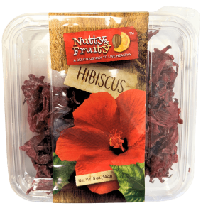 getrocknete Hibiskusblüten, Zucker gesüßt
