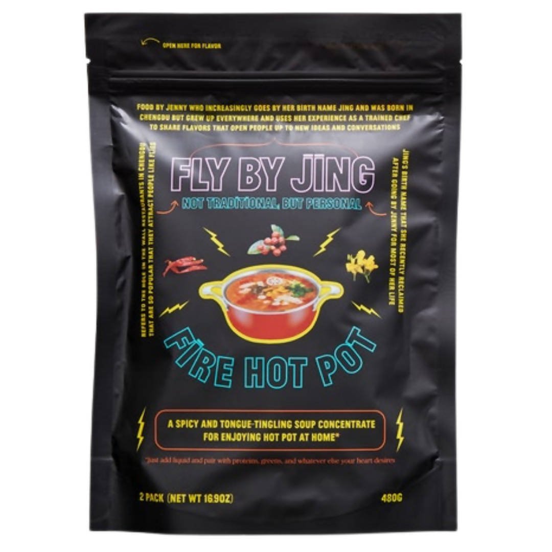Fly von Jing Hot Pot Base – 12 Packungen x 2 Beutel (24 insgesamt)