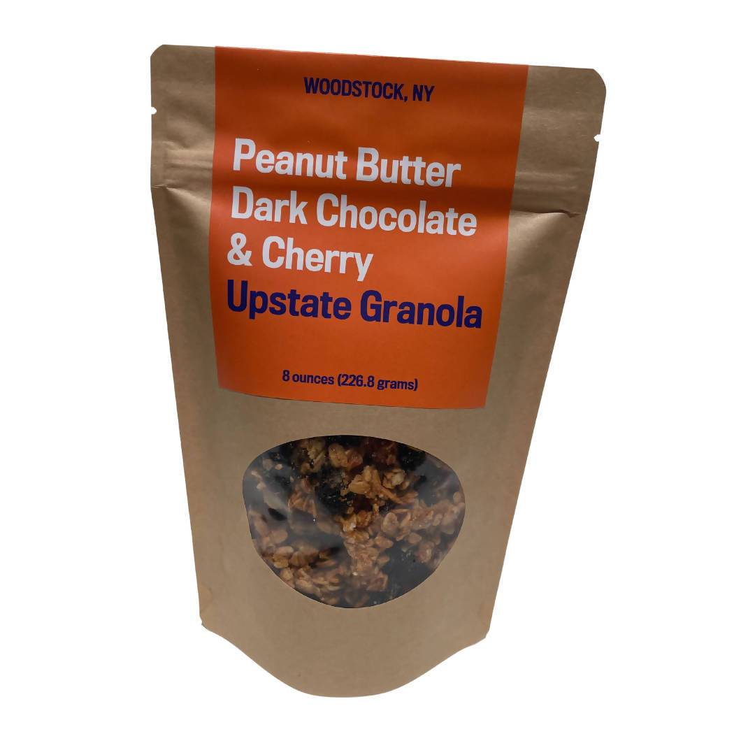 Upstate Granola Erdnussbutter Granola Tasche, glutenfrei – 8 Beutel x 8oz Etui