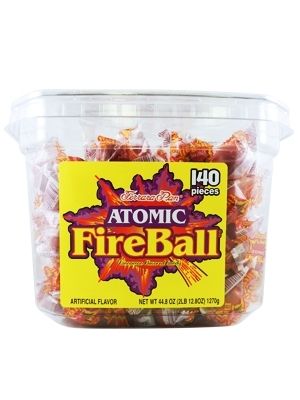 Atomic Fireballs 140ct. In Kunststoffkanne, 44.8oz
