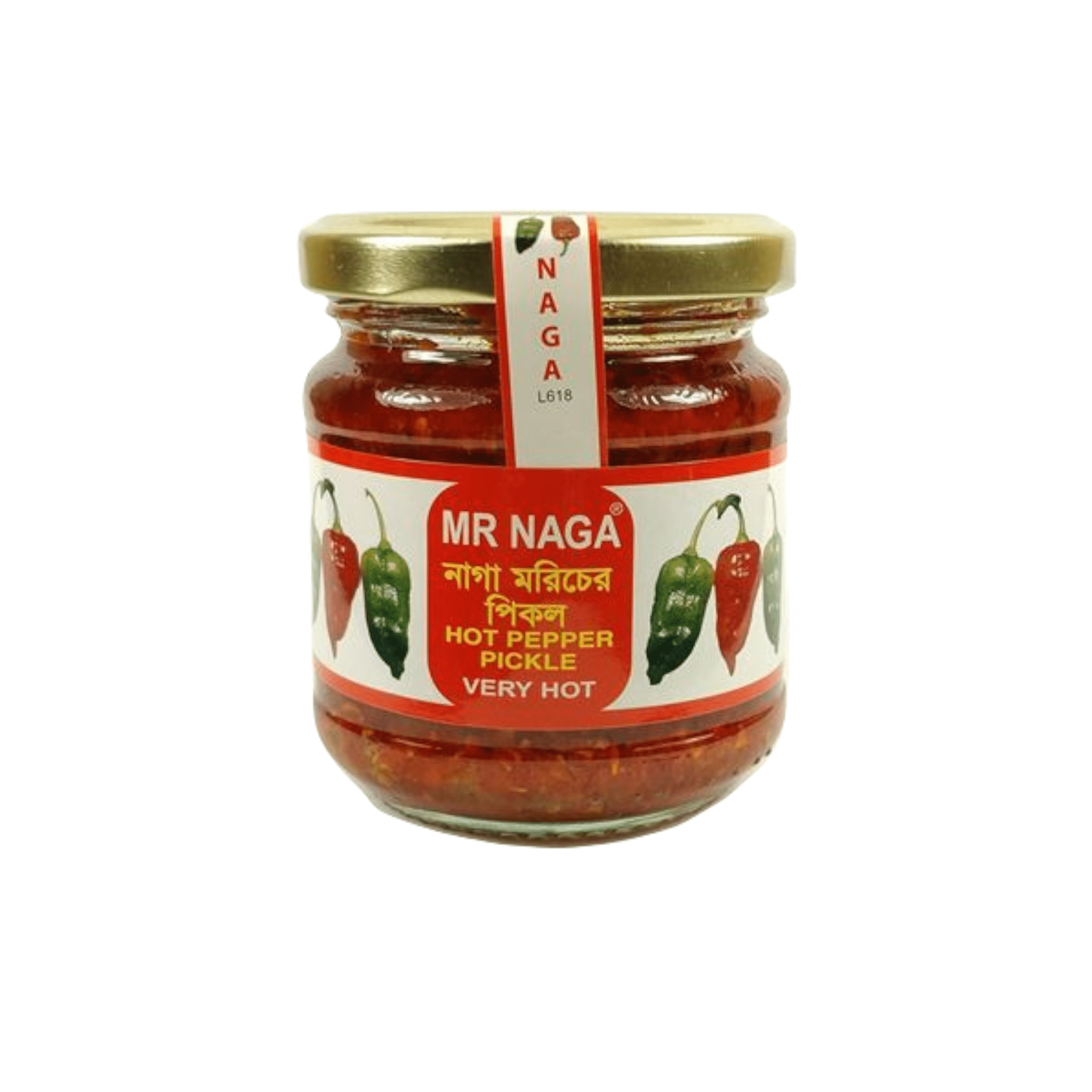 MR NAGA Hot Pfeffer Pickle sehr heiß