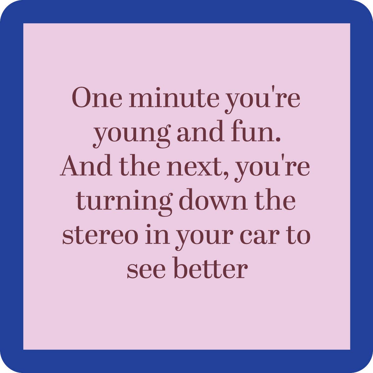 Drinks on Me Drehen Sie Stereo Coaster