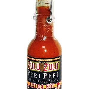 Zulu Zulu Xtra Hot Chilisauce Zulu Xtra Hot Chilisauce, 6,5 Unzen