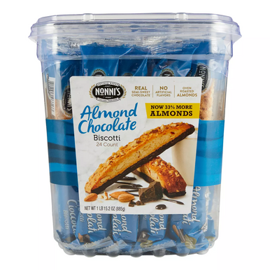 Nonni’s Mandelschokolade Biscotti, 24 ct.