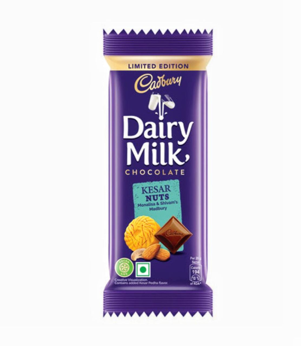 Cadbury Milchmilch Kesar Nüsse
