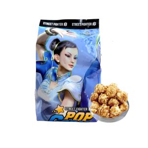 Chun-Li Street Fighter Popcorn-Ovaltin-Geschmack (Taiwan)