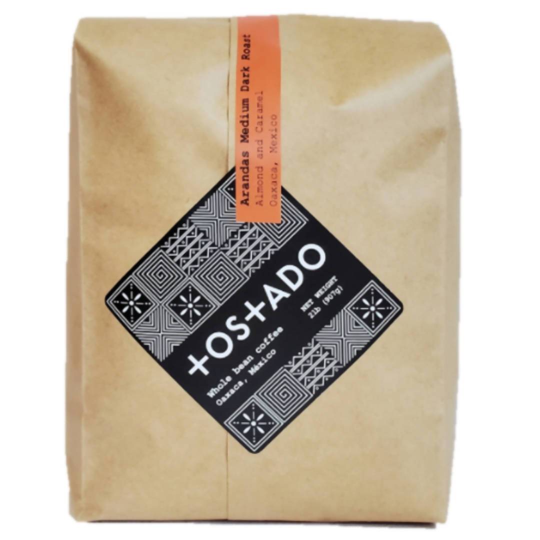 Tostado Arandas ganze Kaffeebohnen (mittlerer dunkler Braten) – 1 Beutel x 5 LB