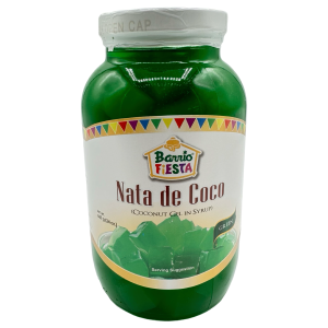 Barrio Fiesta Nata De Coco – (Kokosgel in Sirup) – Grün – 24 OZ