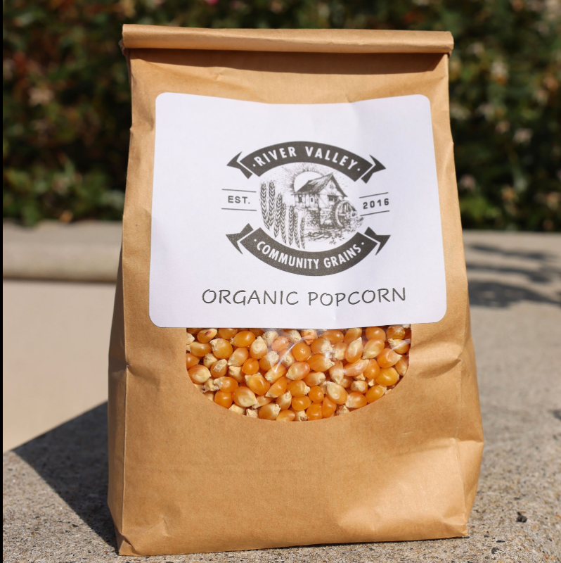 River Valley Community Grains Bio Popcorn Tasche – 6 Beutel x 1,5 LB Fall