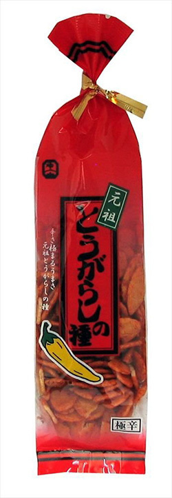 Echigo Seika “Tougarashi no Tane” Würziger Reiscracker, 80g