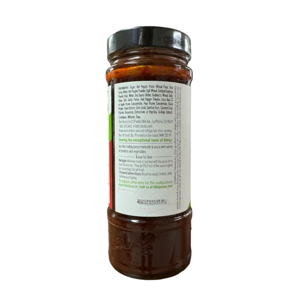 Cj Foods Bibigo Korean BBQ Hot & scharf Marinade & Sauce