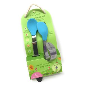 grüne Sprossen – Löffel Set lernen asst 9M 1 ea – Packung mit 6