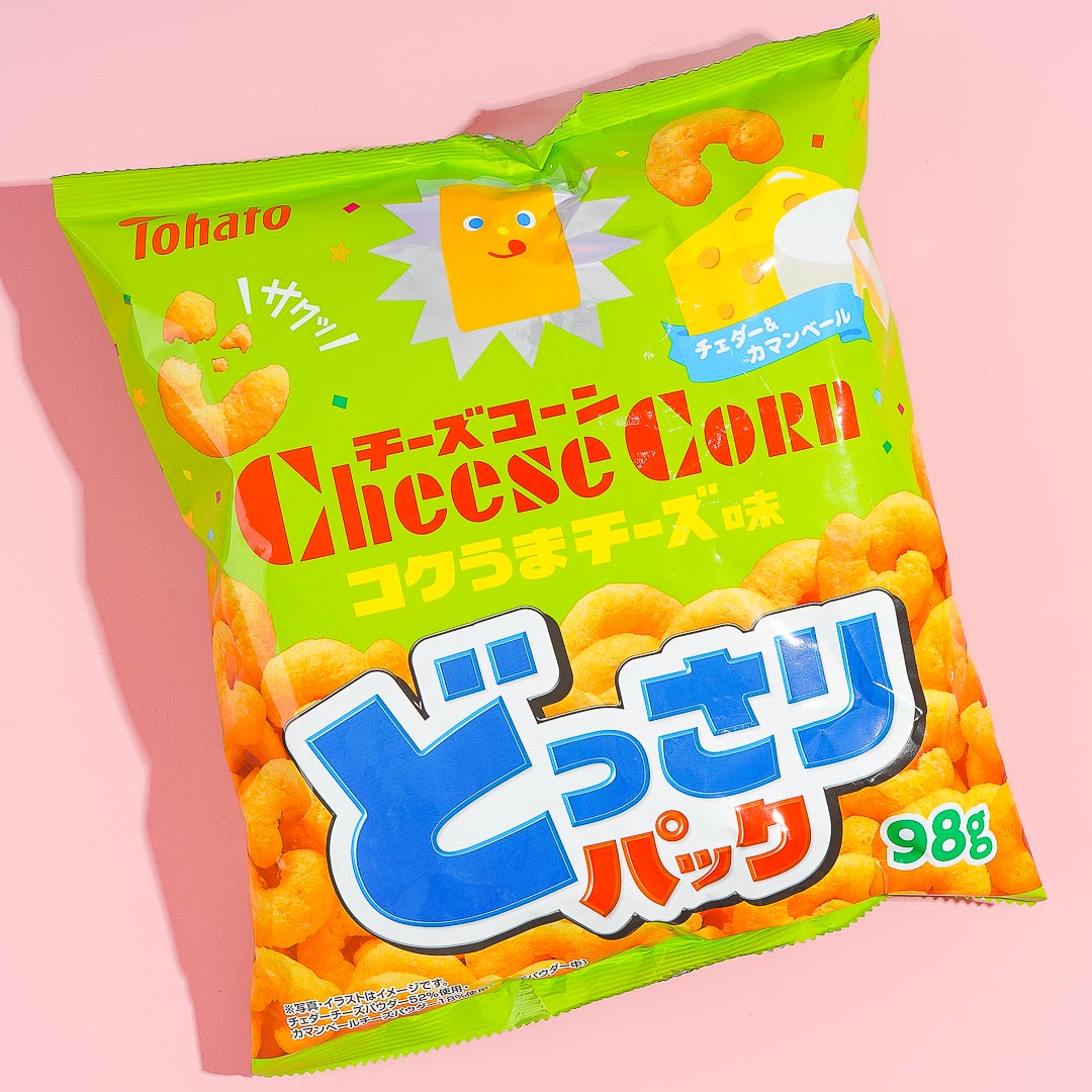 Tohato Käse Mais Große Packung – Cheddar Käse