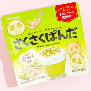 Saku Saku Panda Schokoladenkekse – Pistazienlatte