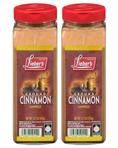 Lieber's gemahlen Zimt, Koscher für Passah, 12,5 oz (Packung mit 2)