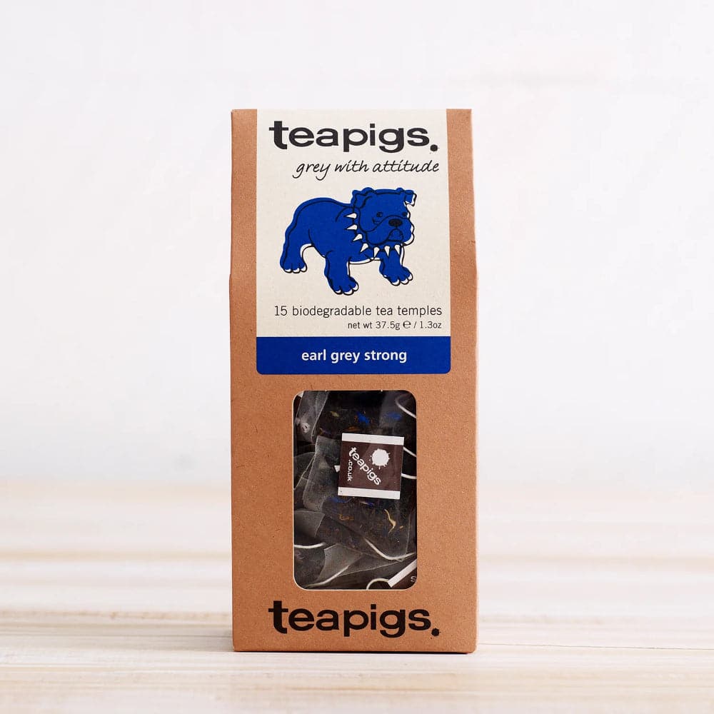 Teapigs – Earl Grey Starker Tee, 15 Beutel – 6er Packung
