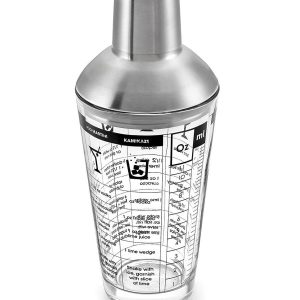 Outset Glass / Edelstahl, Cocktail Rezept-Shaker