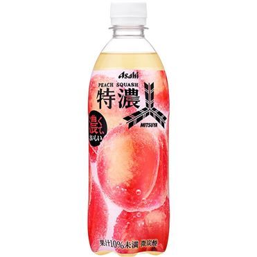 Asahi, Mitsuya, Tokunou Pfirsich Squash, 500ml