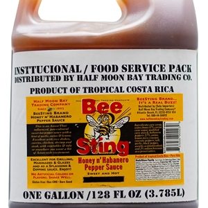 Bee Sting Honig & Habanero scharfe Sauce Gallone, . – 128oz