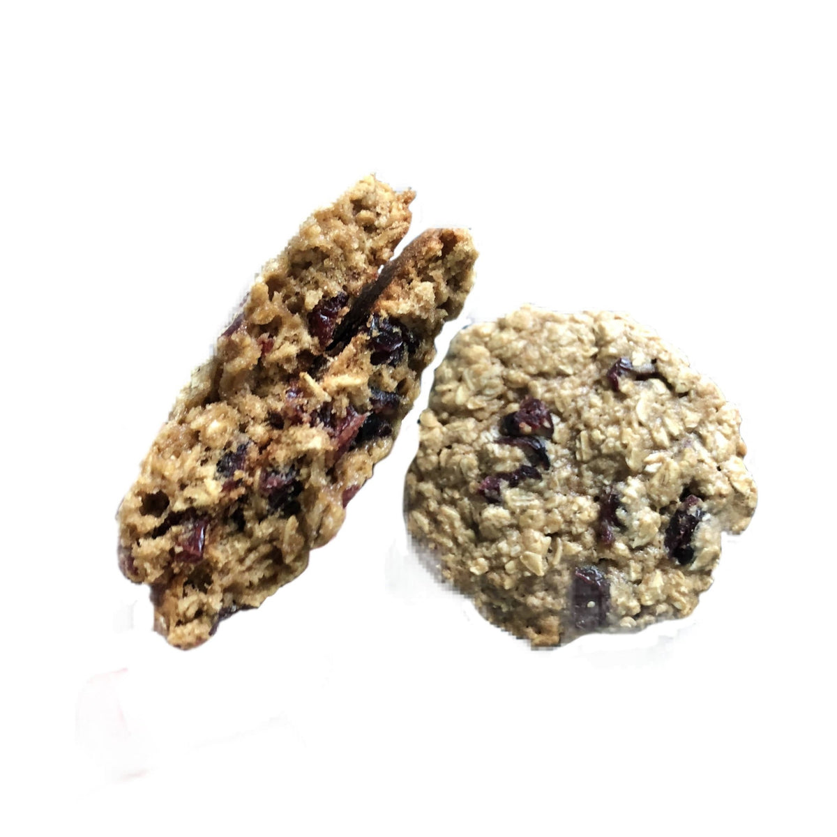 Zucker, Butter, Schokolade Haferflocken Cranberry Kekse – 6 x 1 Stück