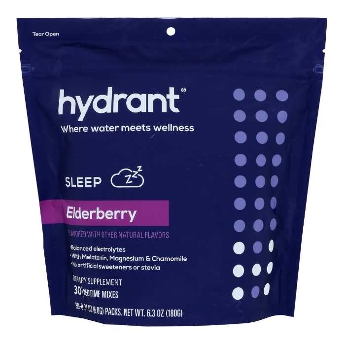 Hydrant – Schlaf Elderberry Hydration Mischung, 30 Beutel