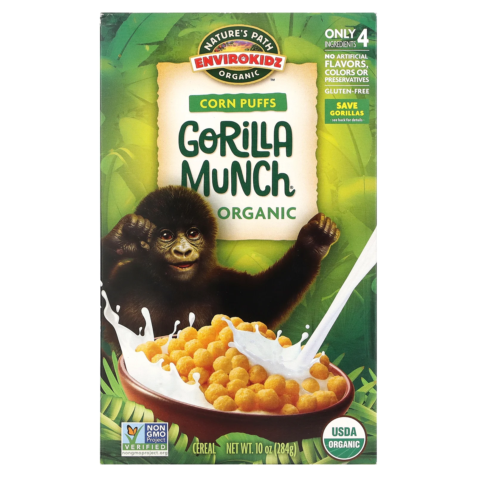 Gorilla Munch Getreide - Bio, knackig und Spaß