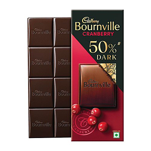 Cadbury Bournville 50% dunkle Cranberry